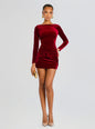 Kadala Velvet Dress thumbnail media 1 of 5