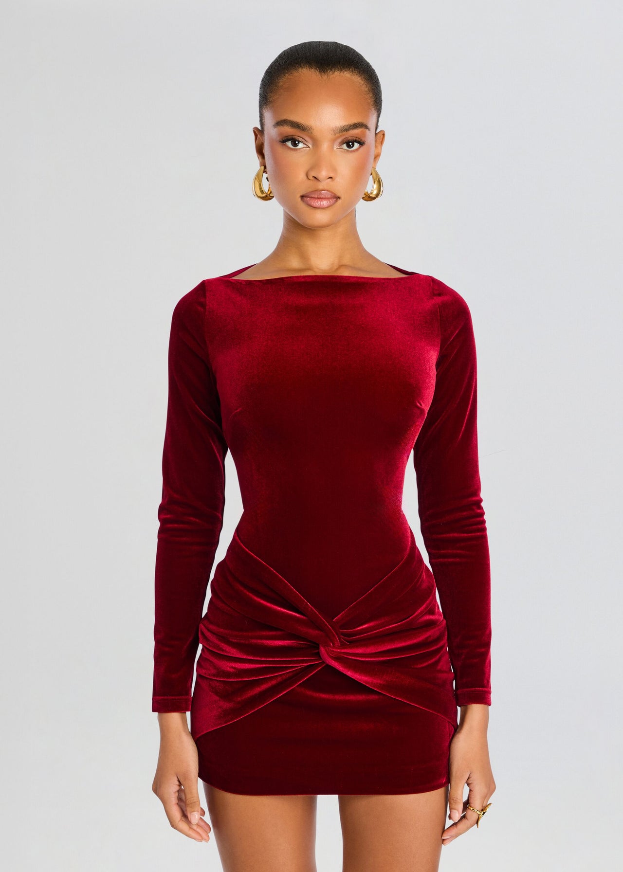 strapless open back dress Kadala Velvet Dress – Retrofete