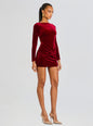 Kadala Velvet Dress thumbnail media 3 of 5