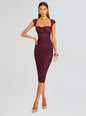 Kylie Mesh Midi Dress thumbnail media 1 of 5