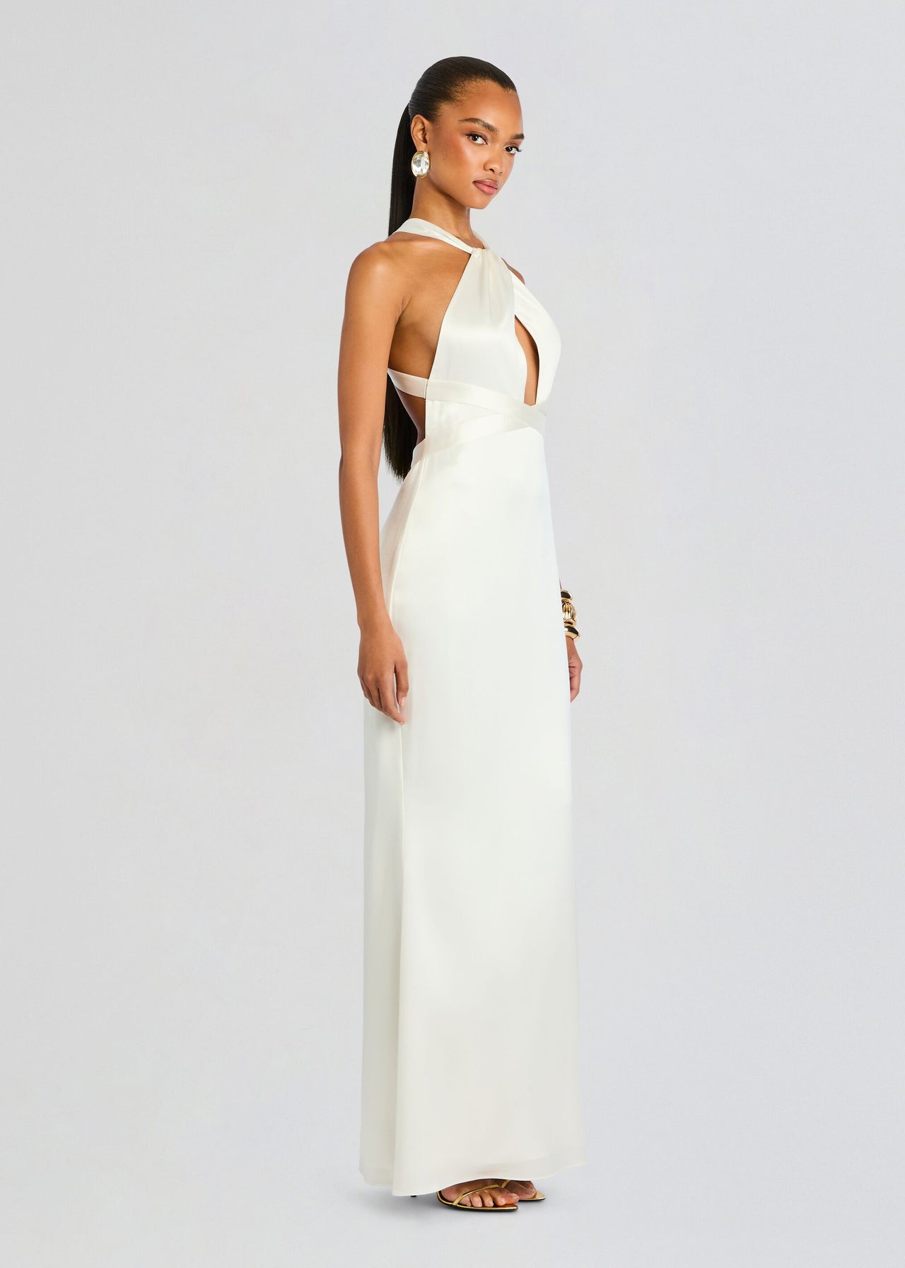 Retrofete Magnolia Dress in White
