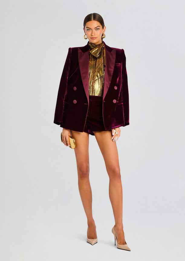 Reffie Velvet Blazer