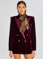Reffie Velvet Blazer thumbnail media 1 of 5