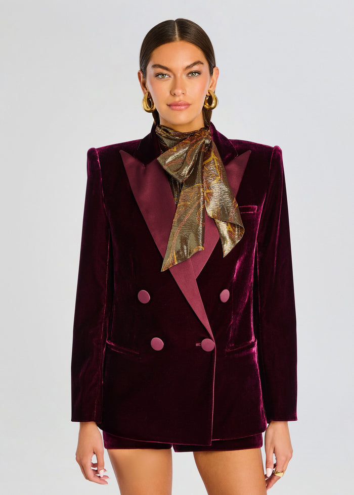 Reffie Velvet Blazer media 1 of 5