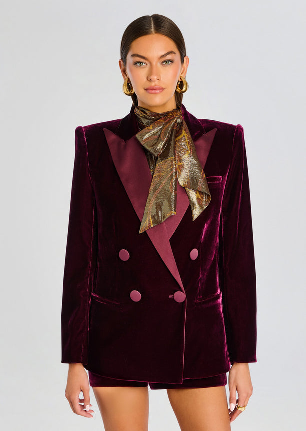Reffie Velvet Blazer