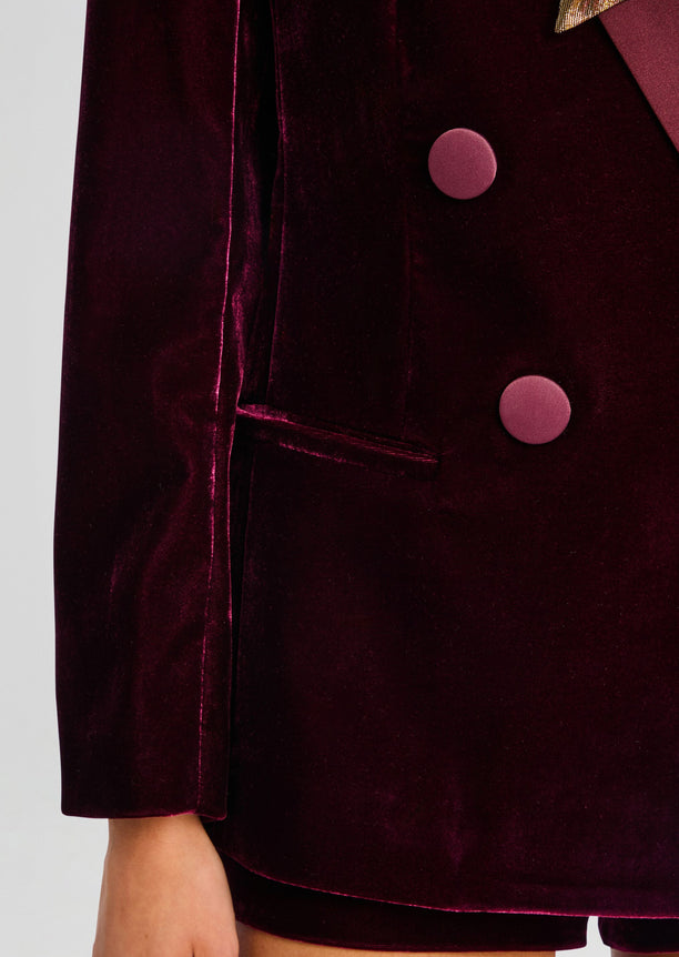 Reffie Velvet Blazer