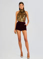 Madaline Velvet Short thumbnail media 5 of 5