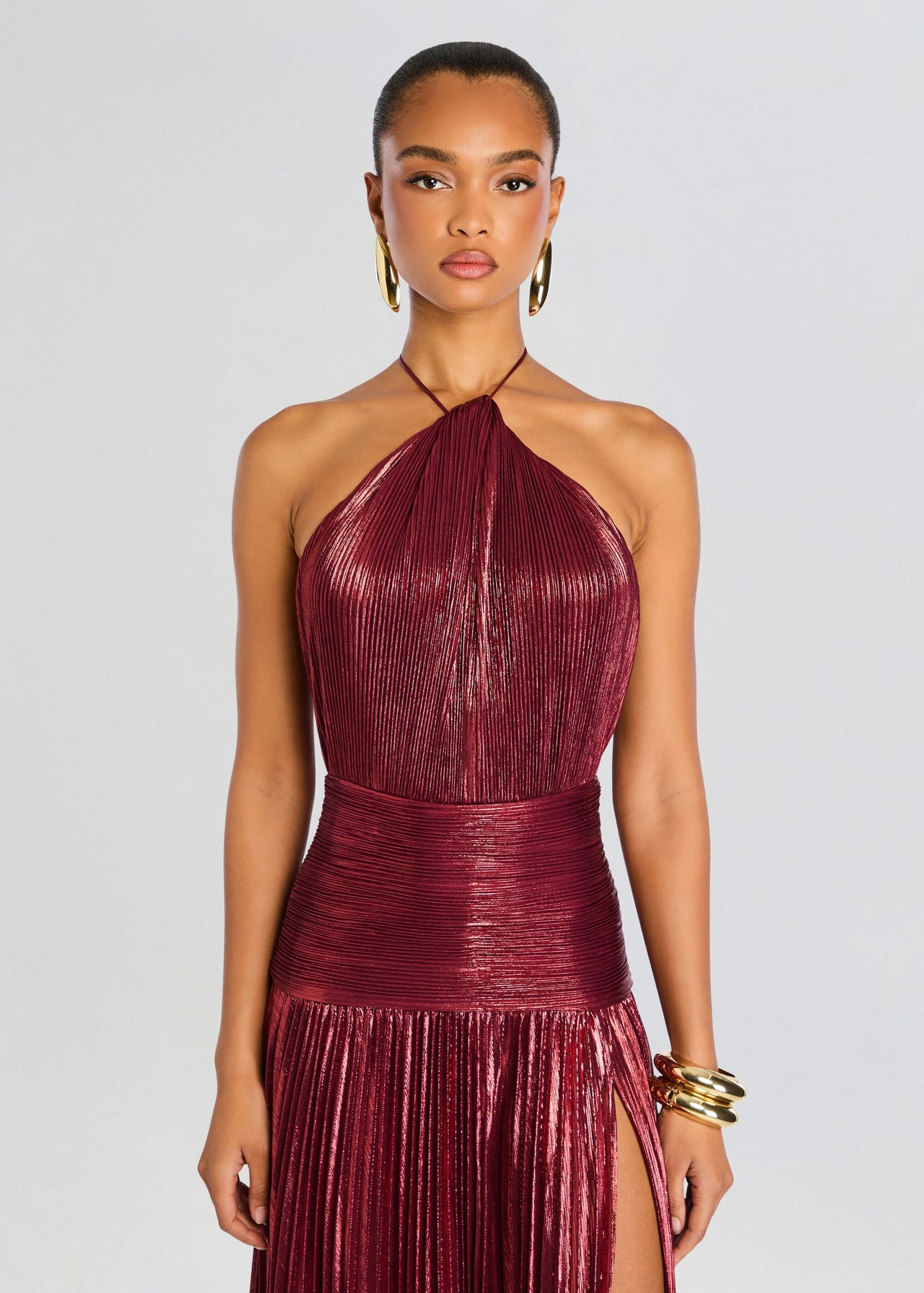 Retrofete Thalia Dress - Port Retrofete Thalia Dress - Port