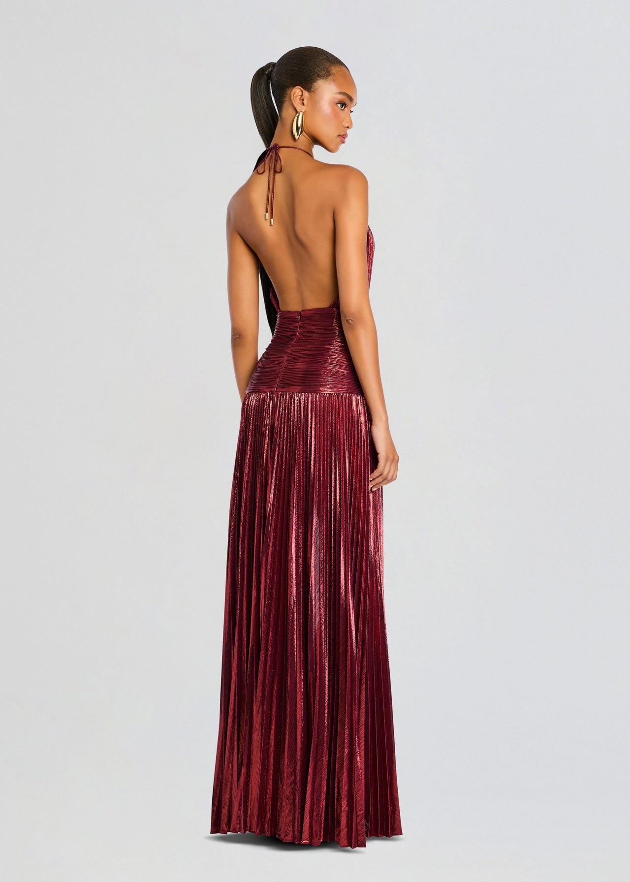 Retrofete Thalia Dress in Burgundy