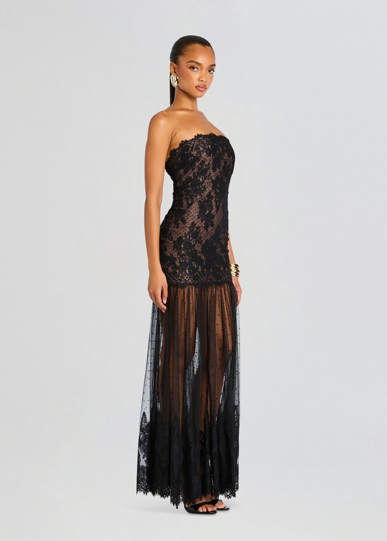 Vespera long Lace Dress - Retrofete, S Vespera long Lace Dress - Retrofete, S