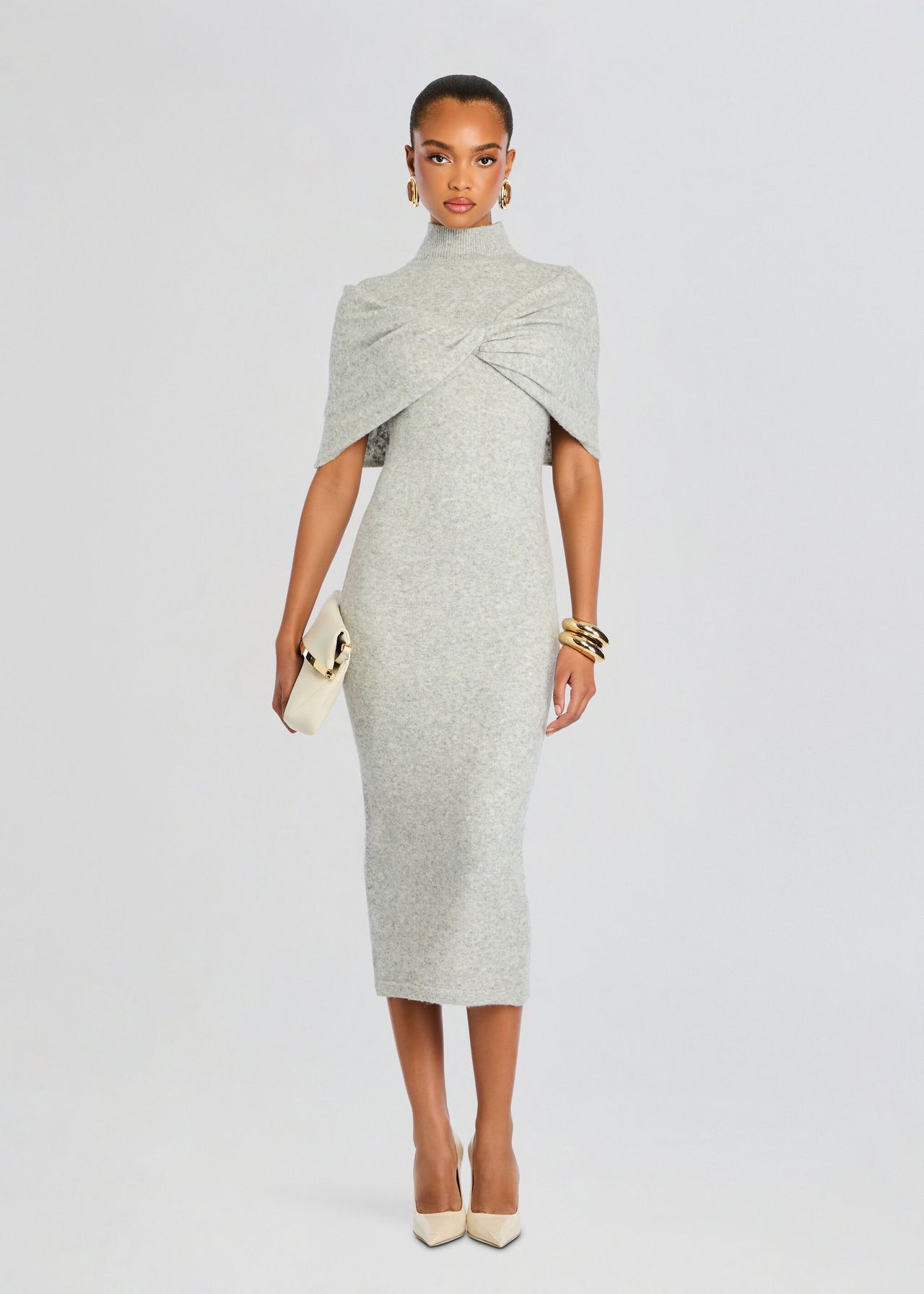 SEROYA Wisteria Gown in Grey - Size XXS SEROYA Wisteria Gown in Grey - Size XXS