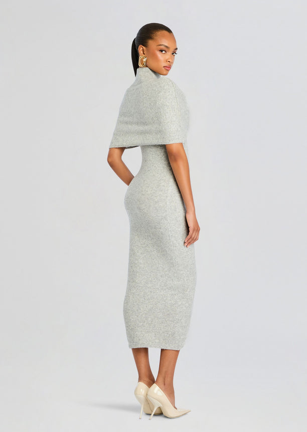 Wisteria Knit Midi Dress