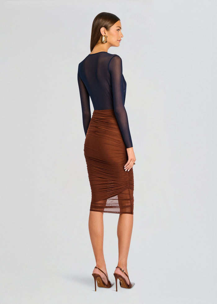 Thessa Ruched Skirt media 4 of 5