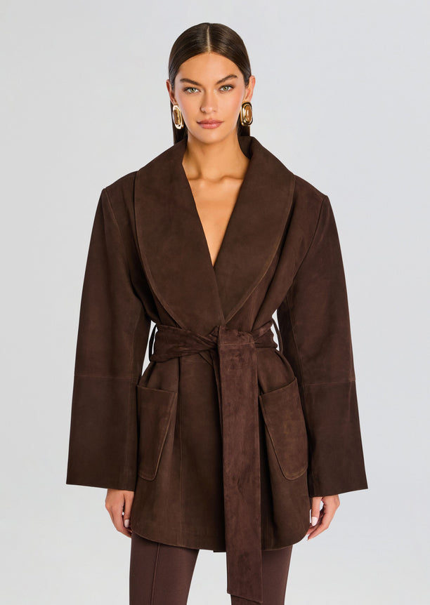 Chandra Suede Jacket