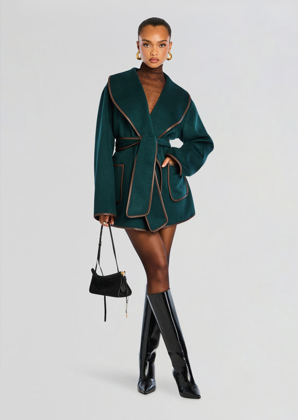 Dulcetta Wool Coat