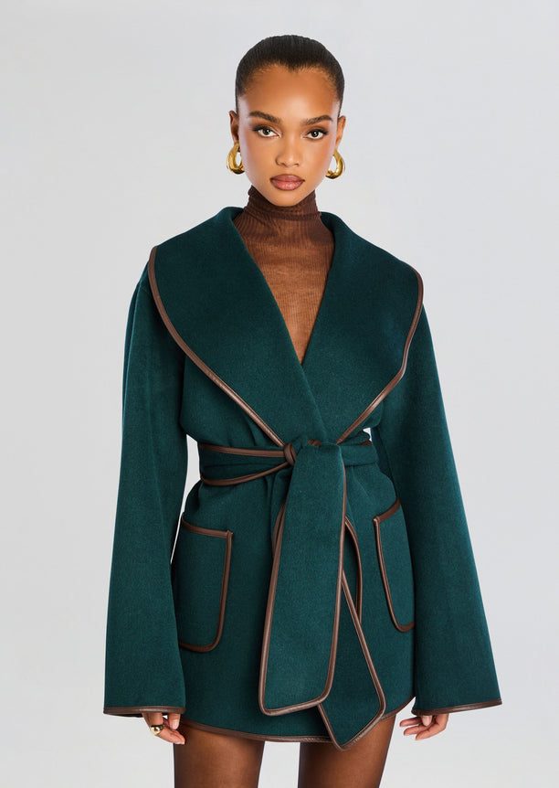 Dulcetta Wool Coat