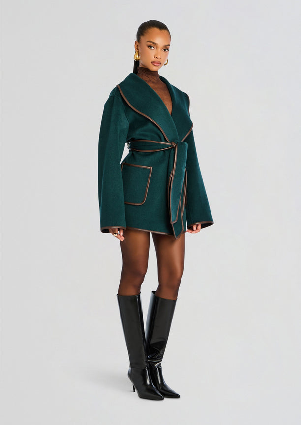 Dulcetta Wool Coat