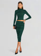 Darcy Mid Rise Ruched Midi Skirt thumbnail media 5 of 5