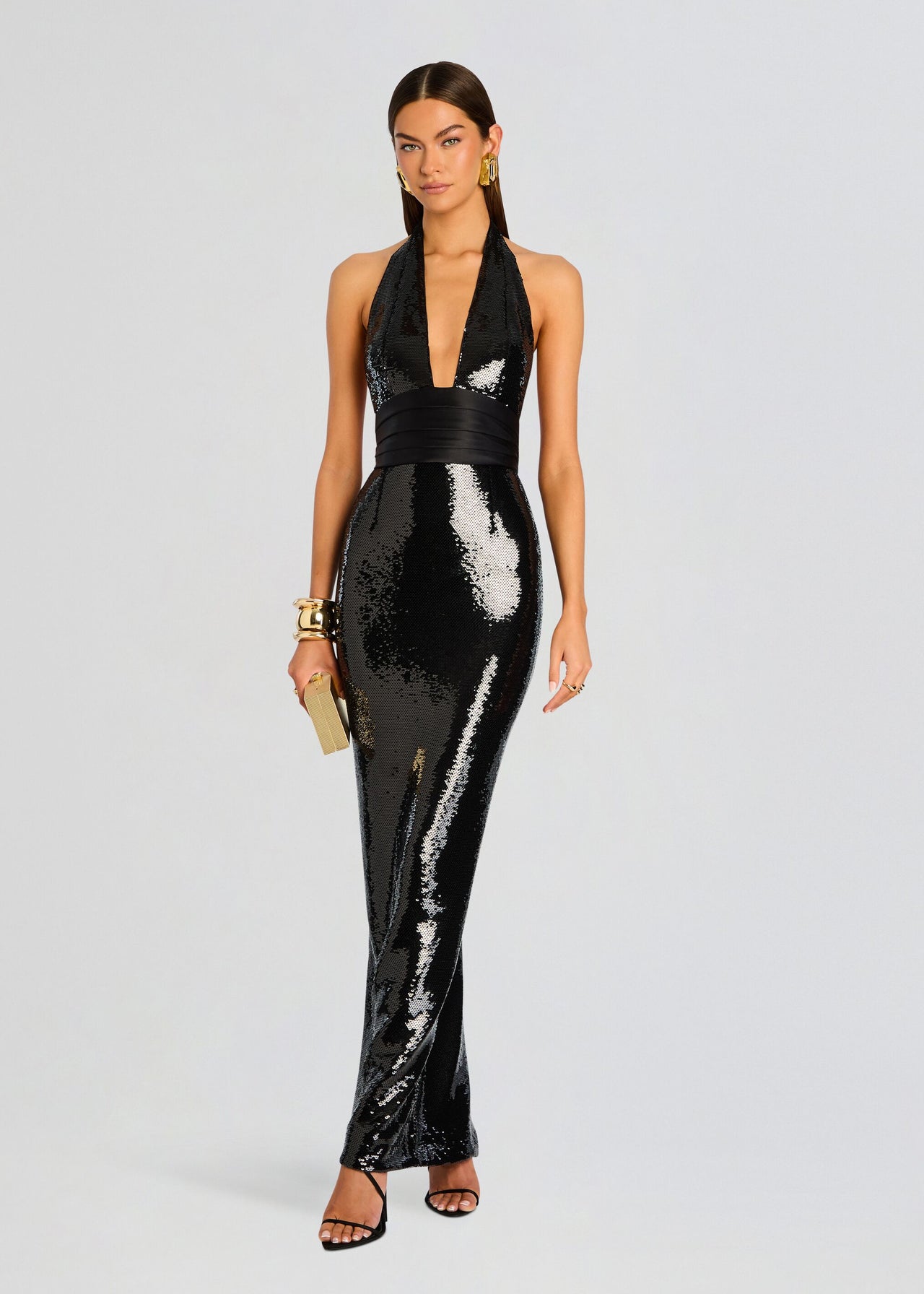 Retrofte Kelsie Sequin Dress | Black | Size M | Shopbop Retrofte Kelsie Sequin Dress | Black | Size M | Shopbop