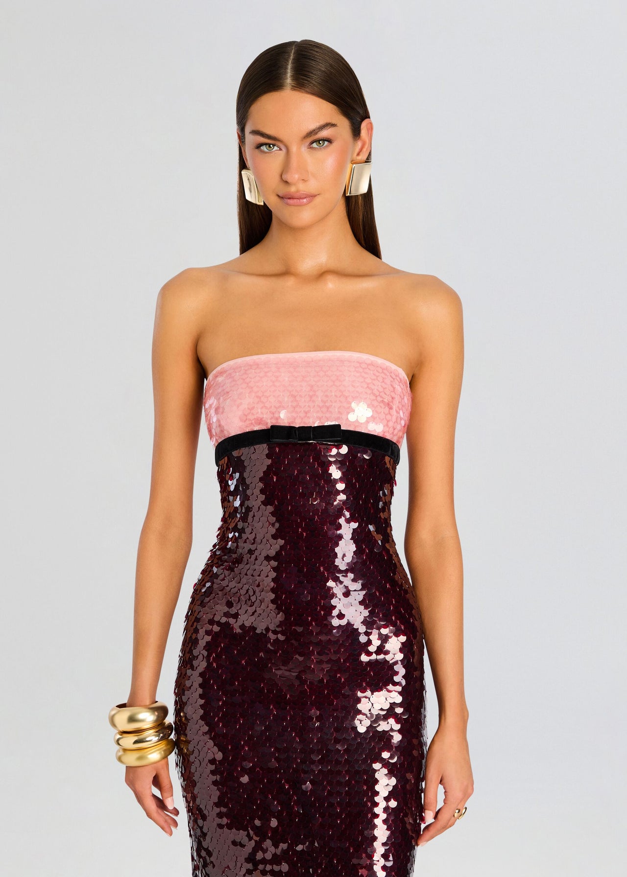 retroféte Women's Lirael Sequin Dress - White retroféte Women's Lirael Sequin Dress - White