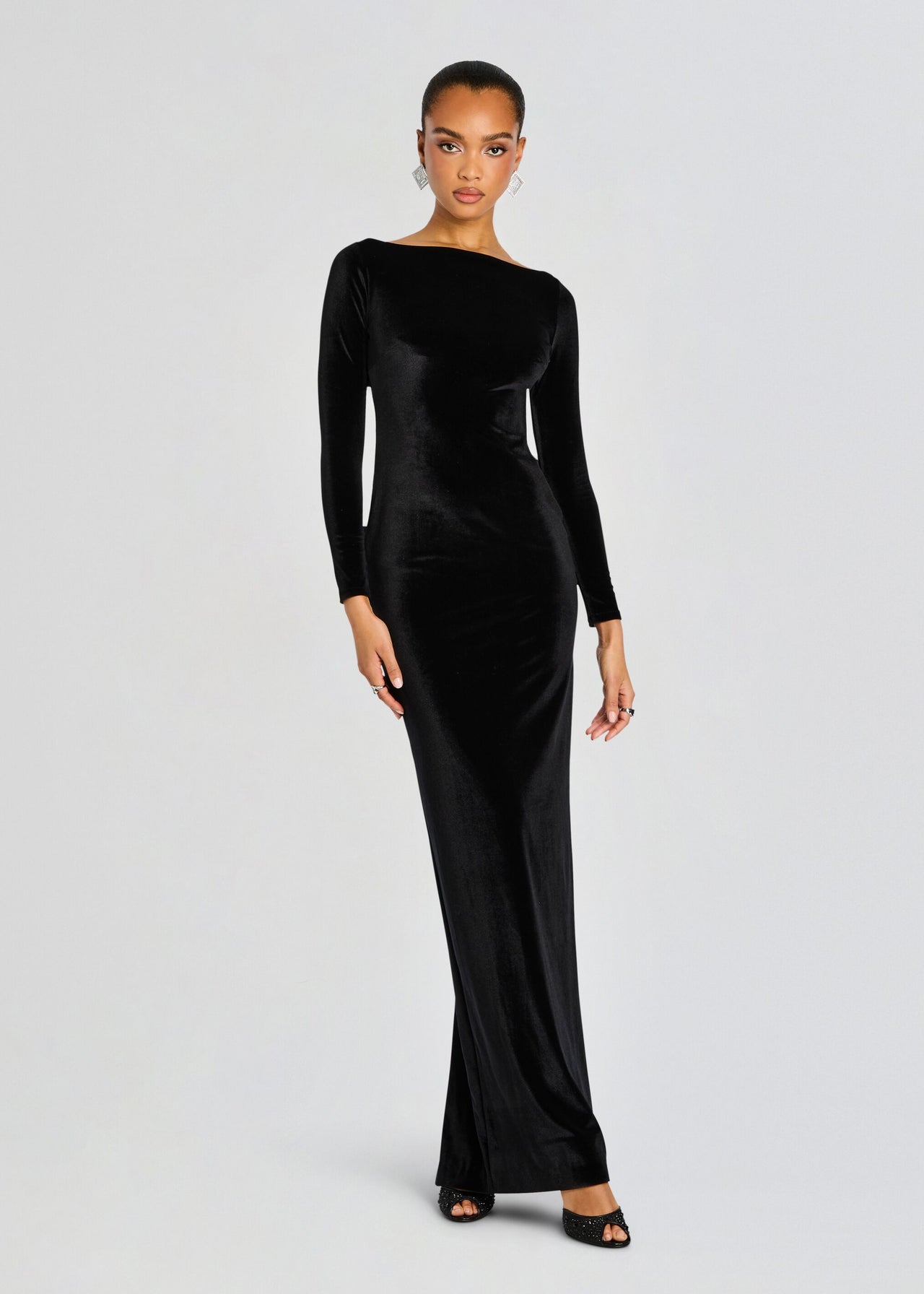 Taegan Velvet Dress Retrofete Taegan Velvet Dress Retrofete