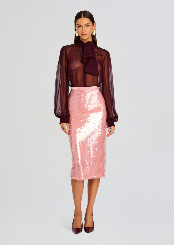 Tanith Sequin Skirt
