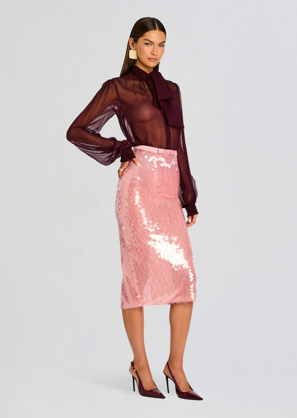 Tanith Sequin Skirt