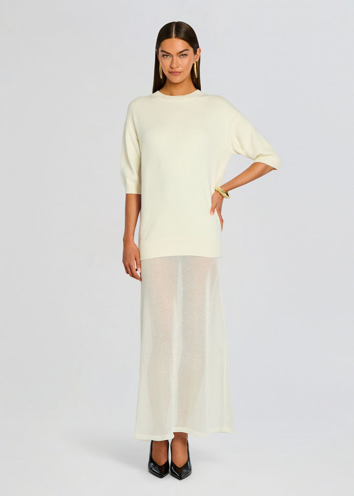SEROYA Arwen Maxi Dress in Ivory
