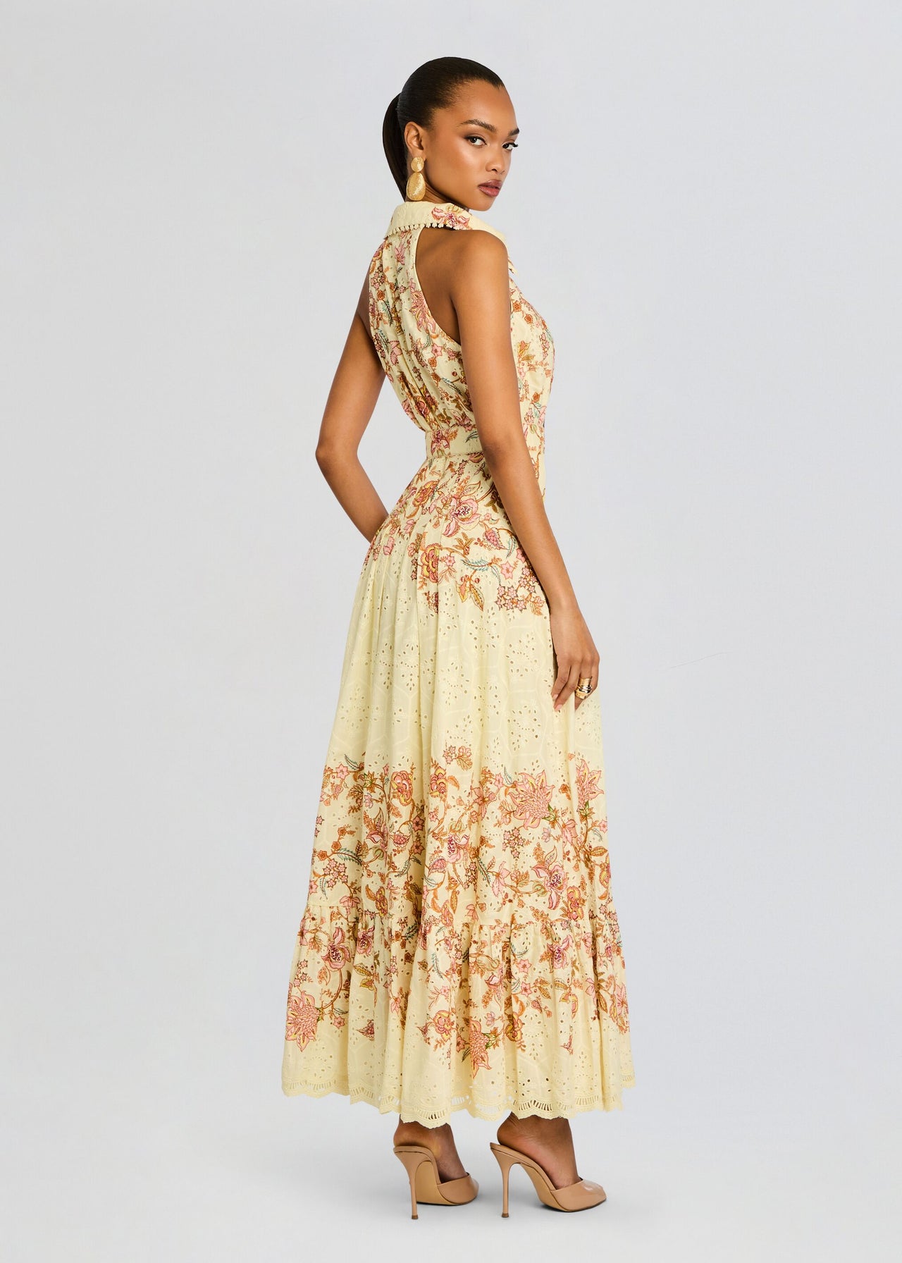 Hemant & Nandita Riah Long Dress - Ivory Hemant & Nandita Riah Long Dress - Ivory