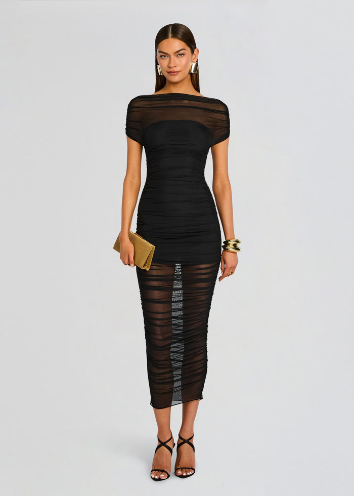 Noel Mesh Midi Dress media 5 of 5
