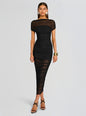 Noel Mesh Midi Dress thumbnail media 1 of 5