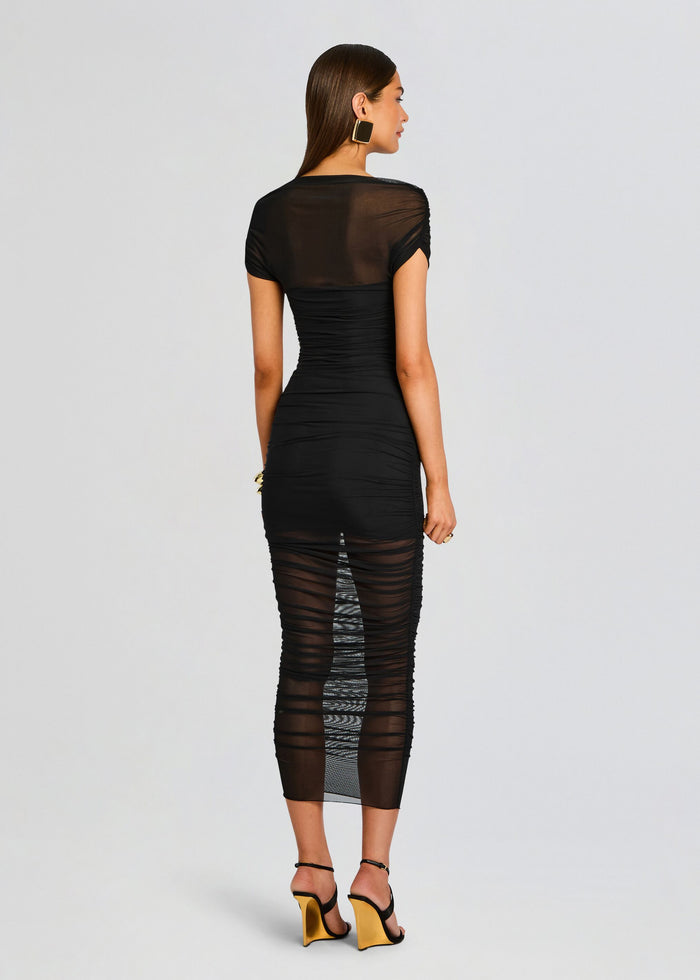Noel Mesh Midi Dress media 4 of 5