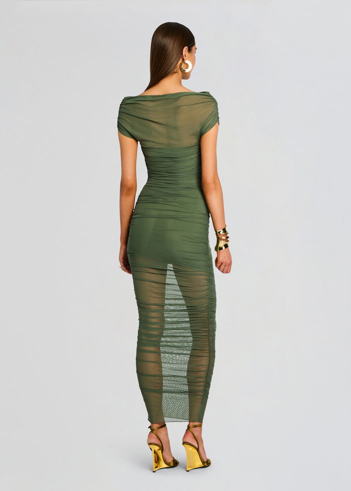 Noel Mesh Midi Dress media 4 of 5
