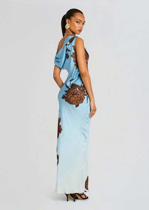 Cady One Shoulder Maxi Dress