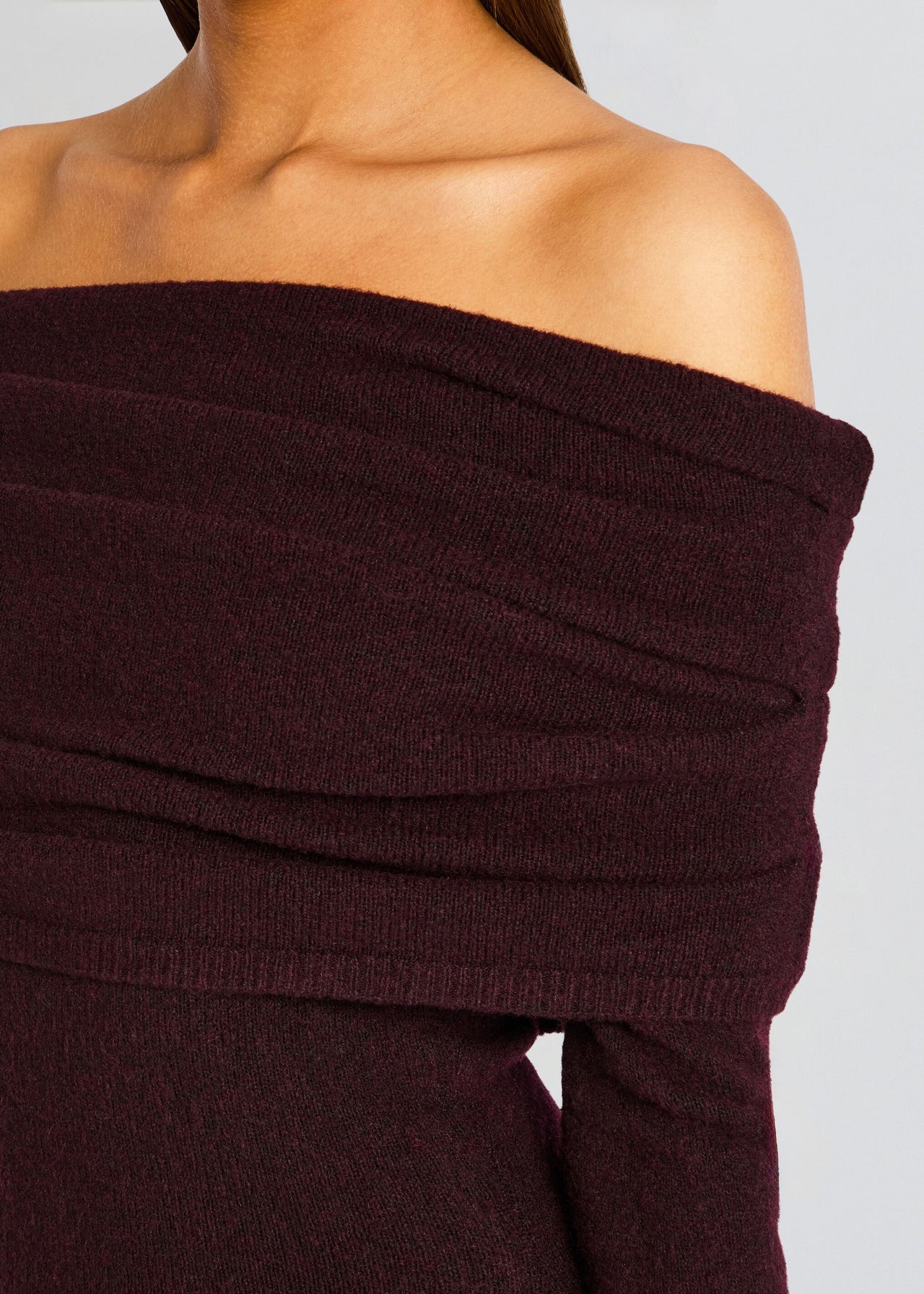 Seroya Selene Mini Dress - Merlot
