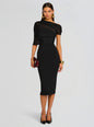 Selma Midi Crepe Dress thumbnail media 5 of 5