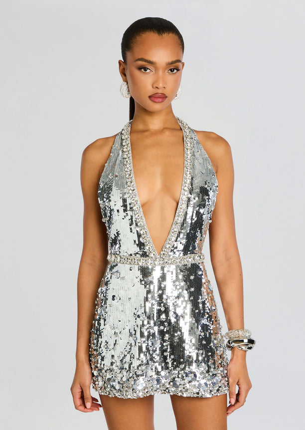 Trelly Sequin Dress