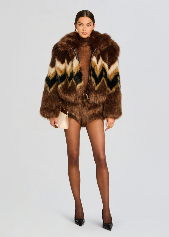 Ismay Faux Fur Bomber media 5 of 5