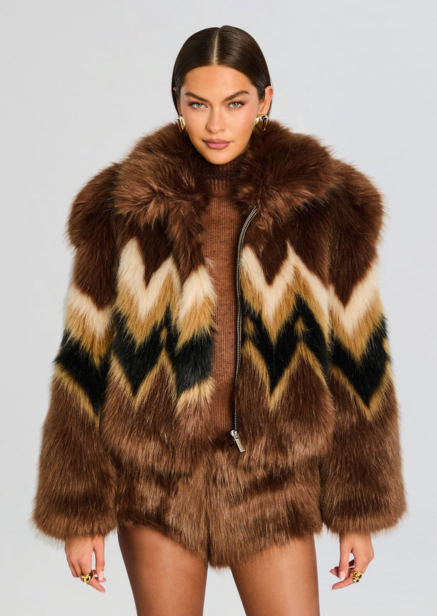Ismay Faux Fur Bomber