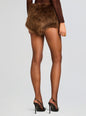 Arista Faux Fur Shorts thumbnail media 4 of 5