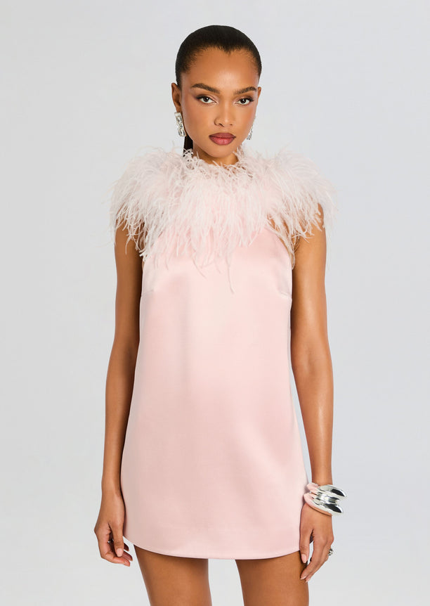 Jorie Feather Dress