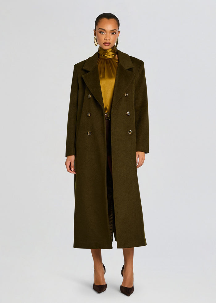 Leche Wool Coat media 1 of 5