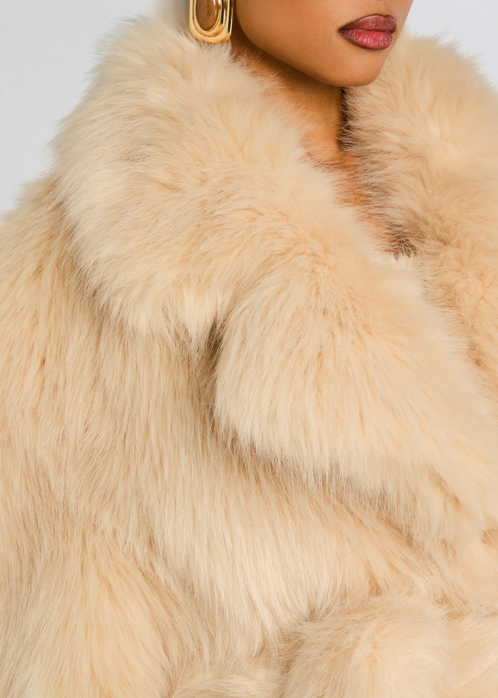 Magali  Faux Fur Coat media 2 of 6