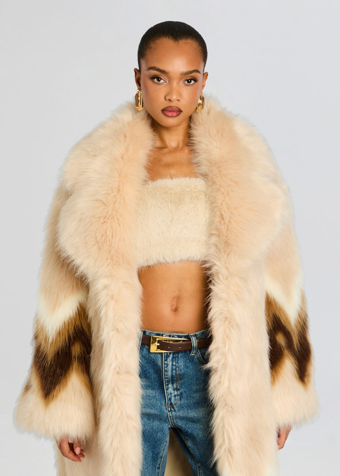 Magali  Faux Fur Coat media 5 of 6