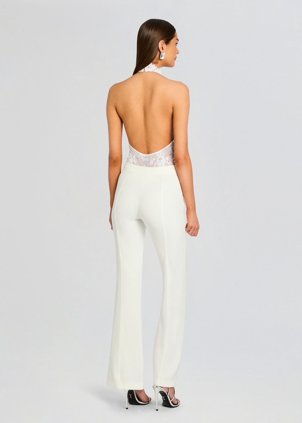 Saga Lace Embellished Bodysuit  Retrofete