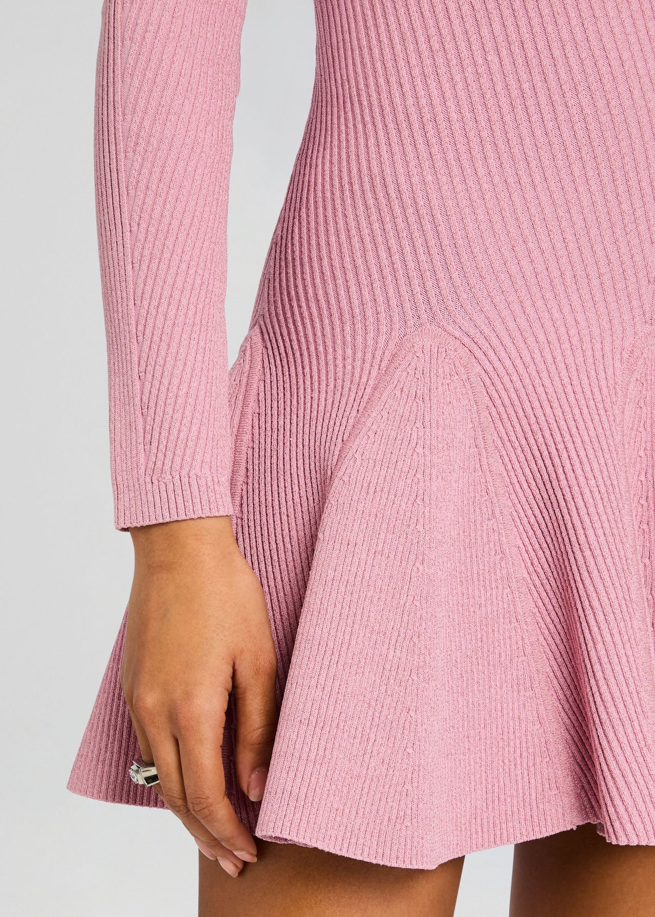 retrofte Women's Sydonie Knit Dress - Pink - Mini dresses