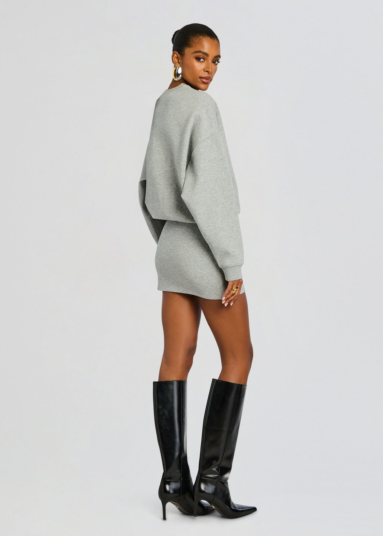Ser.O.Ya Women's Dionne Mini Dress - Gray