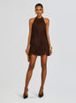 Laykha Suede Leather Dress thumbnail media 1 of 5