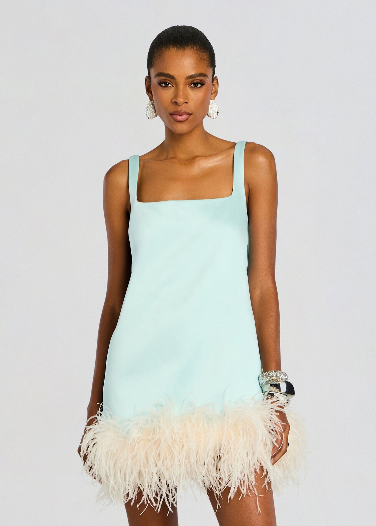 retrofete Ragna Dress in Baby Blue