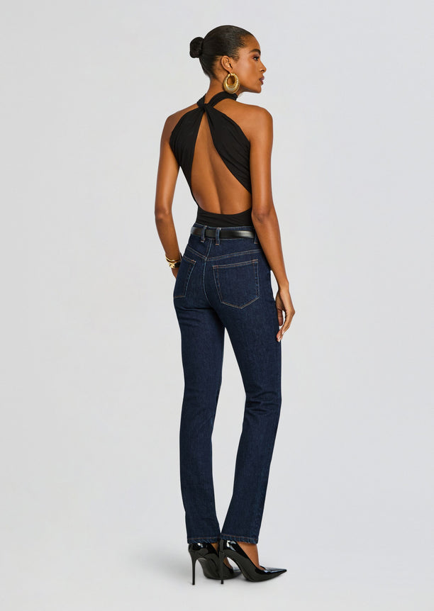 Bamboo High Neck Bodysuit